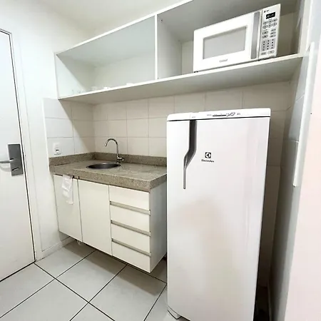 V1318 Lindo Flat Aconchegante Em Andar Alto Apartment Brasília Exterior photo