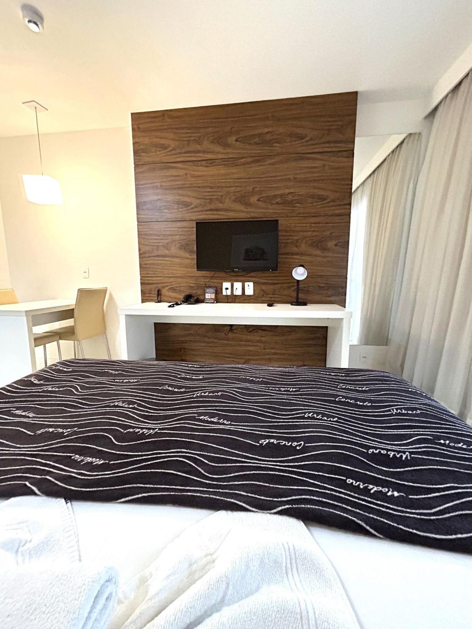 Apartamento V1318 Lindo Flat Aconchegante Em Andar Alto *