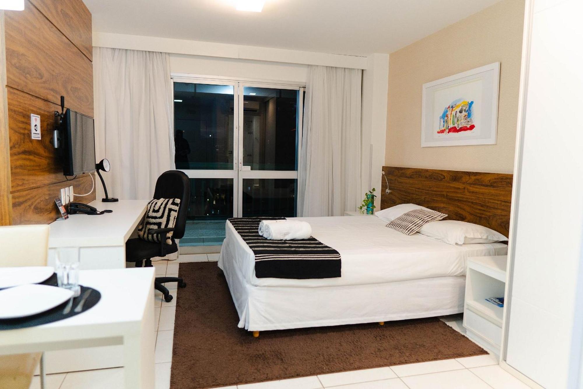 V1318 Lindo Flat Aconchegante Em Andar Alto Apartment Brasilia