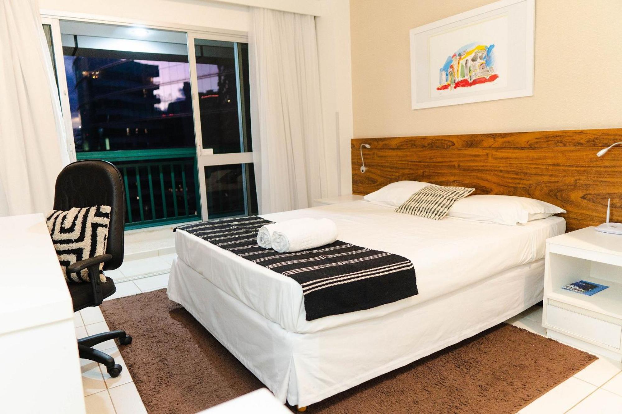 Apartment V1318 Lindo Flat Aconchegante Em Andar Alto *